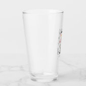 Verre Vous êtes un Slogan floral unique (Droite)