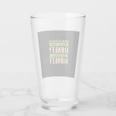 Verre Vous Pouvez Être Un Singe (Dos)