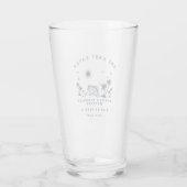 Verre Voyage de week-end sur le thème de la pêche pour e (Dos)