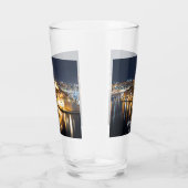 Verre Vue de Trois villes à Malte la nuit (Droite)