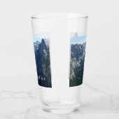 Verre Vue depuis Glacier Point dans le parc national Yos (Gauche)