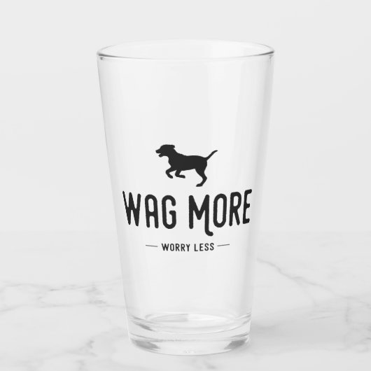 Verre Wag Plus Inquiète Moins (Devant)