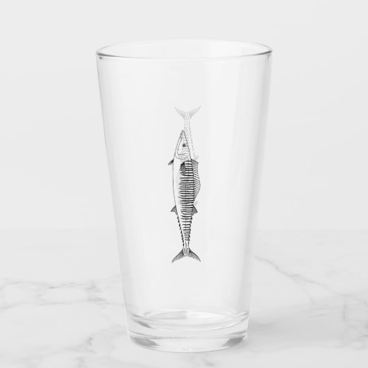 Verre Wahoo - pêche côtière éloignée (Devant)