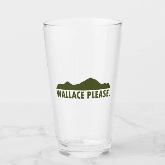 Verre Wallace Idaho S'Il Vous Plaît (Devant)