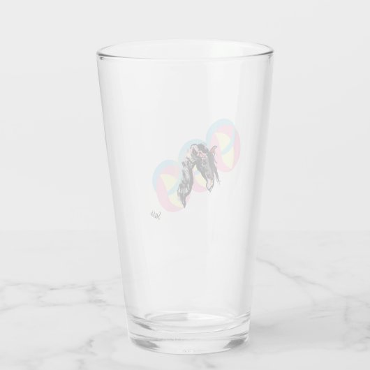 Verre Ware : Lucky - Chaussure Cheval (Dos)