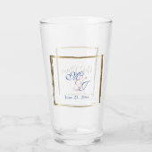 Verre Watercolor Navy & Blush Bestman (Dos)