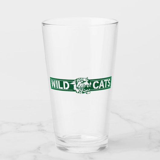 Verre Wayland Union Wildcats #8 (Devant)