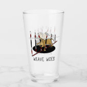 Verre Weave Woes - agilité amusant coincé chien oops (Devant)