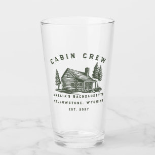 Verre Week-end de camping personnalisé pour enterrement