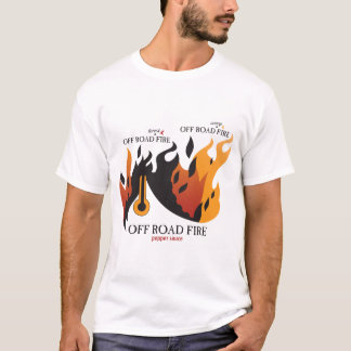 Verre weg brand - Dames verwoest T-shirt