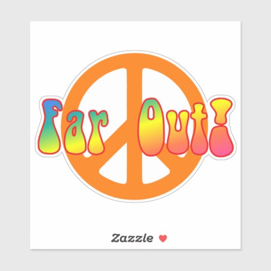 Verre weg! Sticker (Vel)