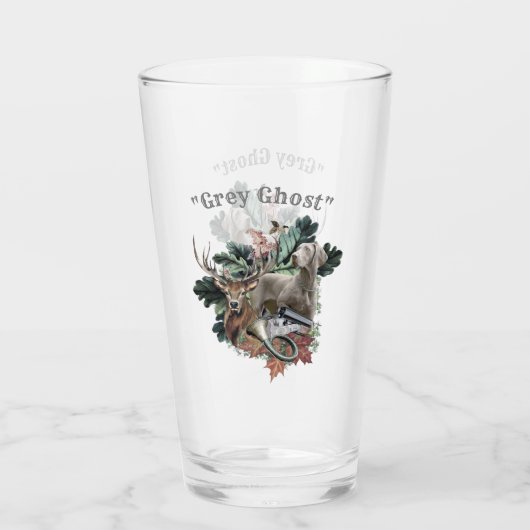 Verre Weimaraner (Dos)