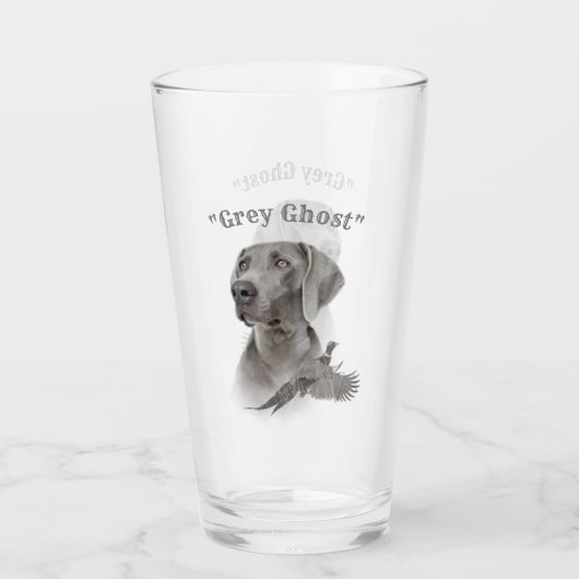 Verre Weimaraner (Dos)