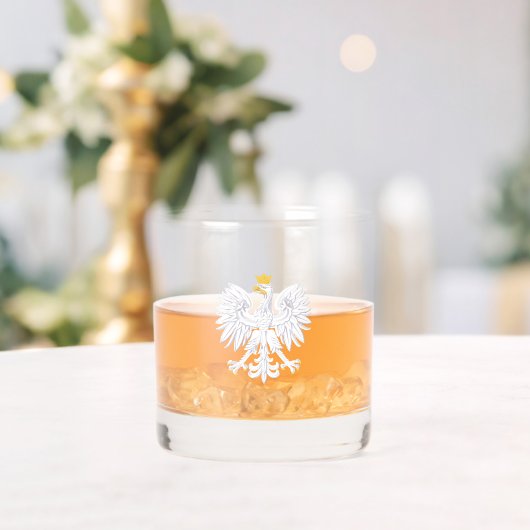 Verre Whiskey d'aigle polonais (Insitu (Mariage))