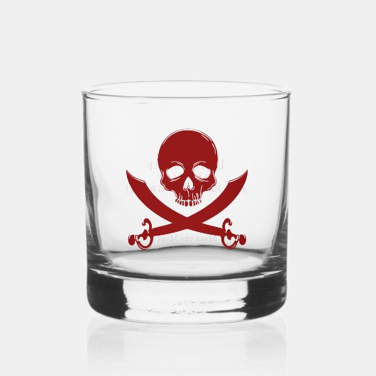 Verre Whiskey "Drinkware Deep, Sail Fast" (Recto)