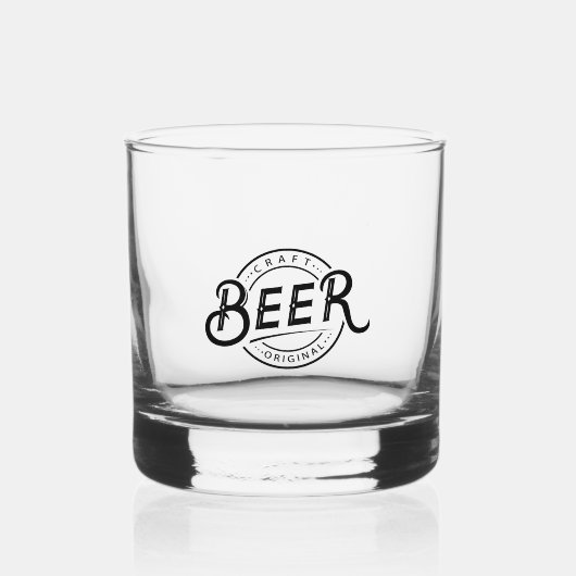Verre Whiskey Logo Personnalisé (Recto)