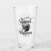 Verre Whisperer d'écureuil - amusant amoureux d'écureuil (Dos)