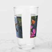 Verre "Whispers of Nature : Hummingbird, Cascade (Gauche)