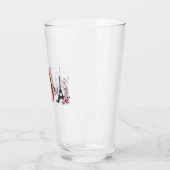 Verre Whispers of Paris Petals Over the Eiffel A Butterf (Gauche)