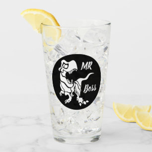 Verre White Trex the Boss Dino