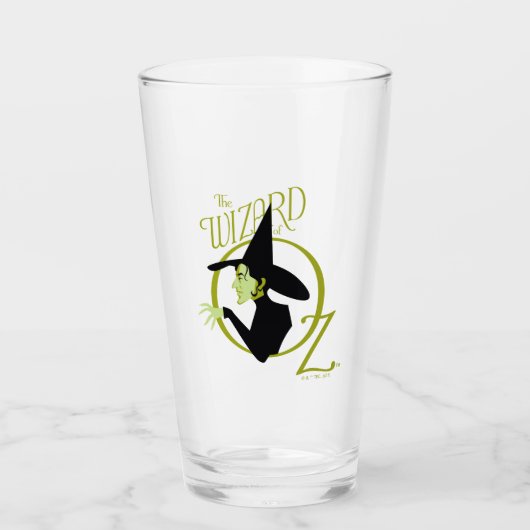 Verre Wicked Witch™ L'Assistant Du Logo Oz™ (Devant)