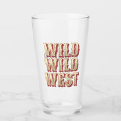 Verre Wild Wild West (Devant)