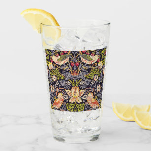 Verre William Morris Strawberry Thief Floral Art nouveau