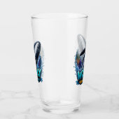 Verre Willy Whale – Flippin’ Libre. Drôle (Droite)