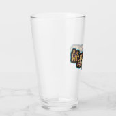 Verre Willy Wonka et le logo de l'usine de chocolat (Droite)