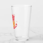 Verre Willy Wonka Typographie Casquette (Gauche)