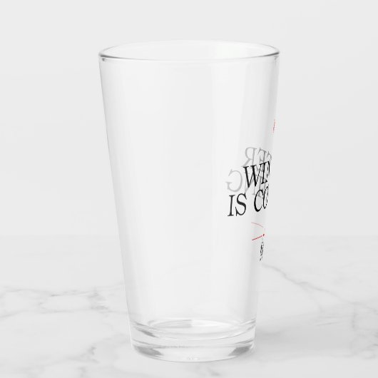 Verre Winter Is Coming (Droite)