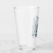 Verre Winter Snowflakes Blue Owl Christmas Snow (Droite)