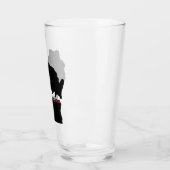 Verre Wisconsin Madison Skyline Thème Beer Glass (Gauche)
