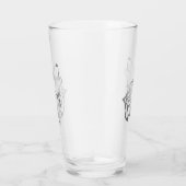 Verre Wolf Howling argenté (Droite)