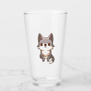 Verre Wolfhound de chien Husky