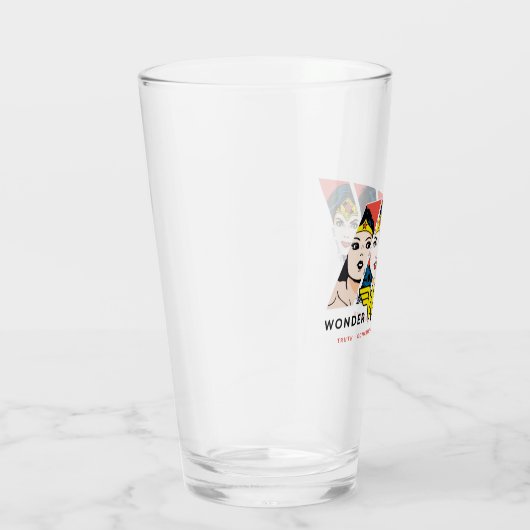 Verre Wonder Woman Comic Evolution Graphic (Droite)