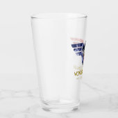 Verre Wonder Woman Crossed Arms dans le logo collage (Droite)