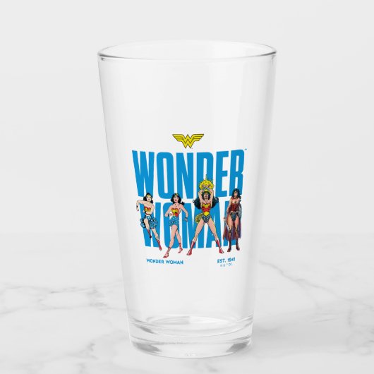 Verre Wonder Woman Legends Forever Graphic (Devant)
