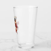 Verre Wonder Woman Portant Cape (Gauche)