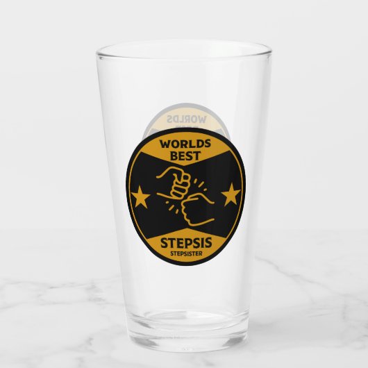 Verre Worlds Best Stepsoeur (Dos)