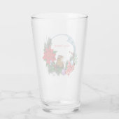 Verre Wreath de la souris de Noël (Dos)