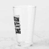 Verre Wrestler AJOUTER LE NOM École Athlète Lutte (Gauche)