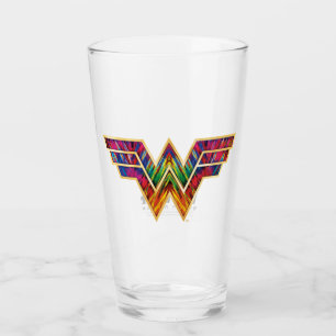 Verre WW84 Logo de Wonder Woman Kaleidoscope