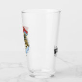 Verre WW84 | Rétro Comic Gold Armor Wonder Woman (Gauche)