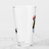 Verre WW84 | Rétro Comic Gold Armor Wonder Woman (Droite)