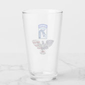 Verre XVIII Aigle du Corps aéroporté (Dos)