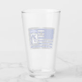 Verre XVIIIe corps aéroporté Corps d'intervention améric (Dos)