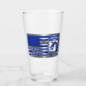 Verre XVIIIe corps aéroporté Corps d'intervention améric (Devant)