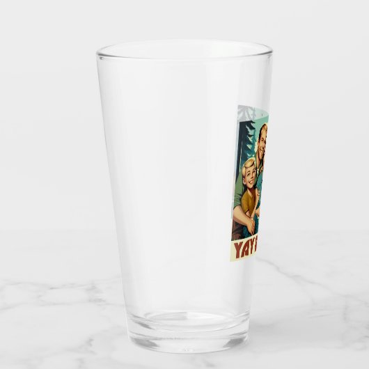 Verre Yay Bugs Camping Funny (Droite)