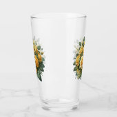 Verre Yellow Roses Drinkware Tumbler (Gauche)